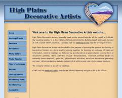 High Plains Decorative Artists